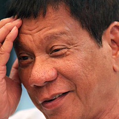 Rodrigo Duterte, 34 года