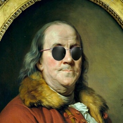 Benjamin Franklin, 119 лет