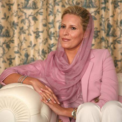 Ayesha Al-Gaddafi, Muscat