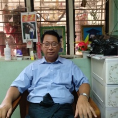 Saya Usl, 73 года, Yangon